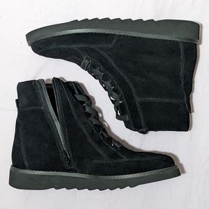 Corso Como Suede Zip Ankle Boots - Wyndy